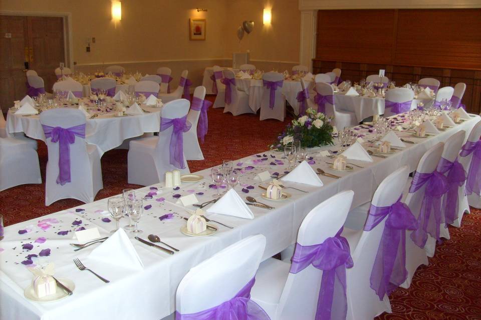 Wedding Reception in Padworth, West Berkshire