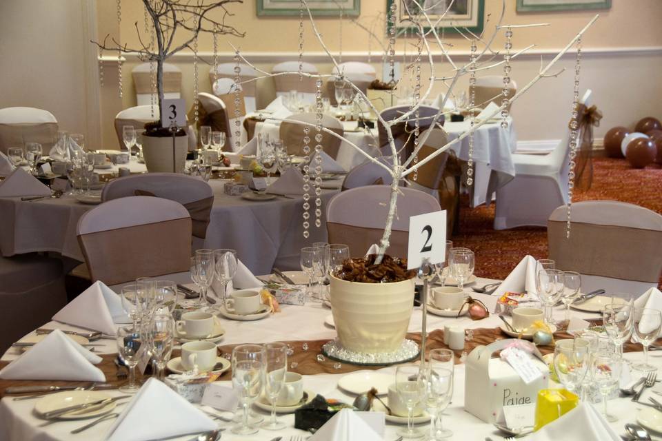 Centre table decoration