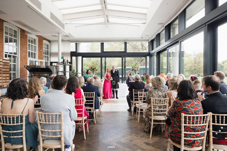 The Orangery Ceremony