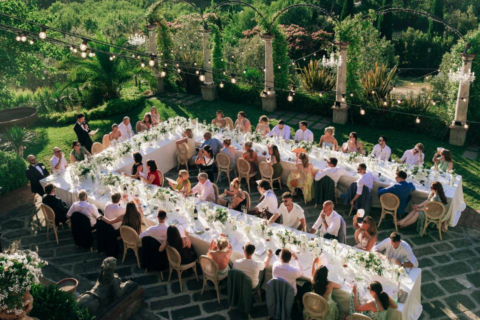 Dinner al fresco