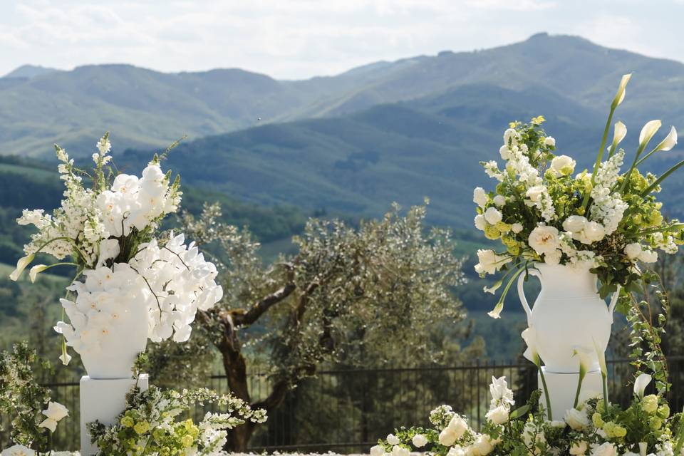 Ceremony with the view