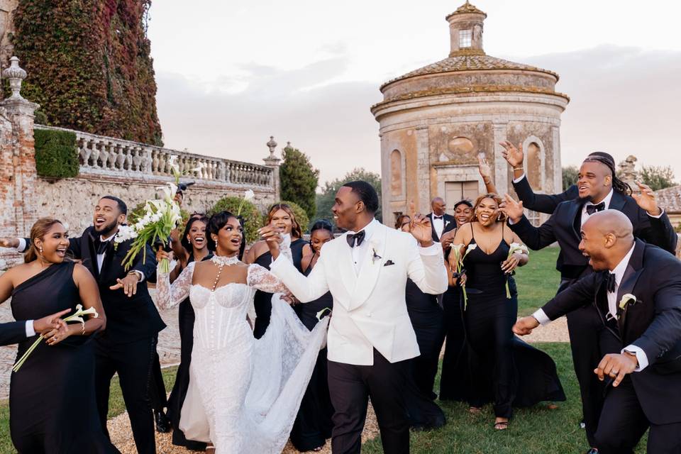 Castle wedding