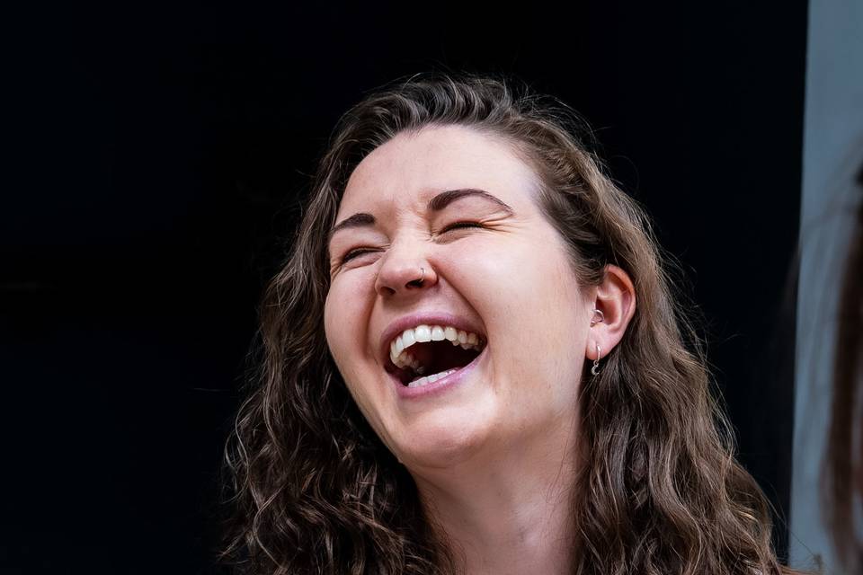 Laughing Bride