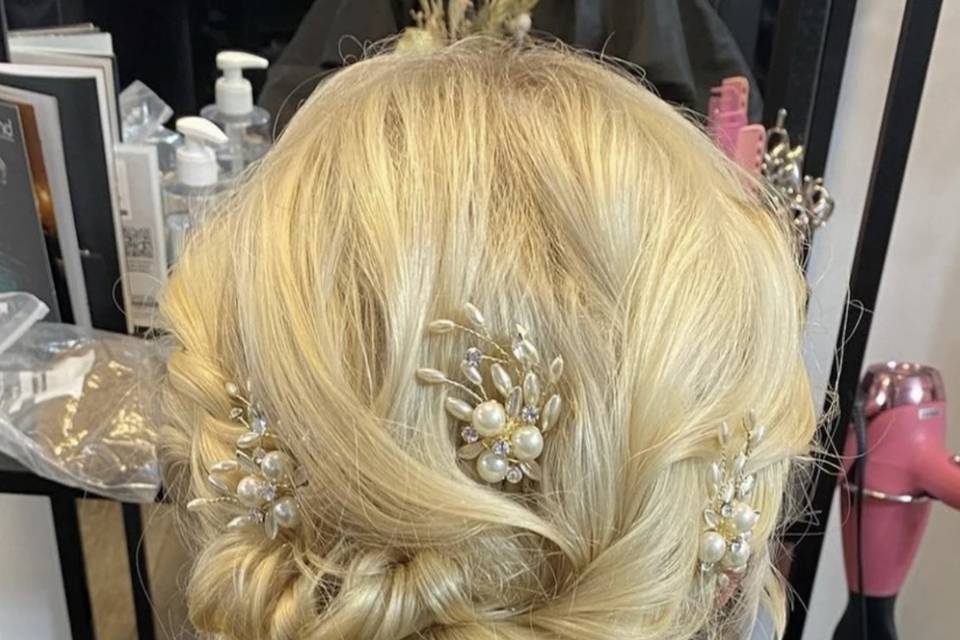 Textured bridal