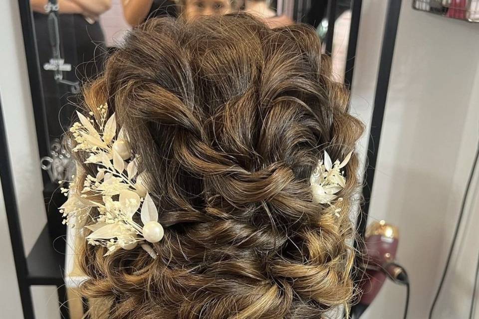 Super textured updo