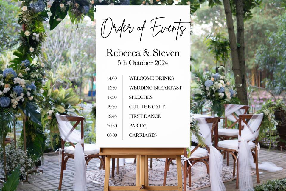 Order Of Events