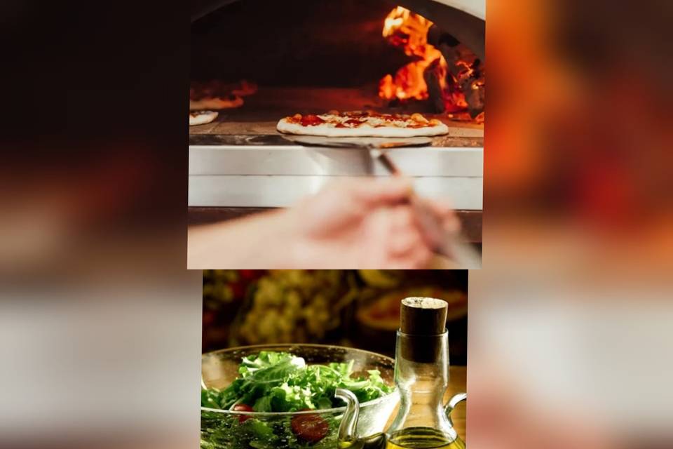 Wood-Fired pizzas & Salads