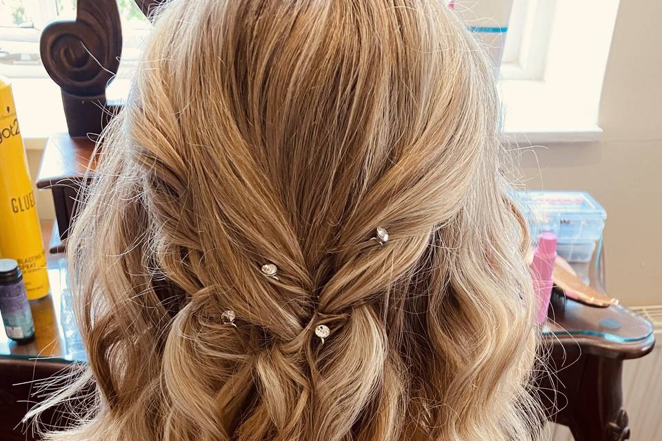 Wedding hair