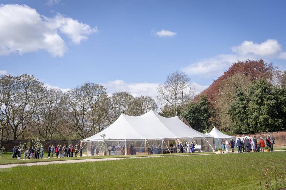 Marquee Garden Wedding