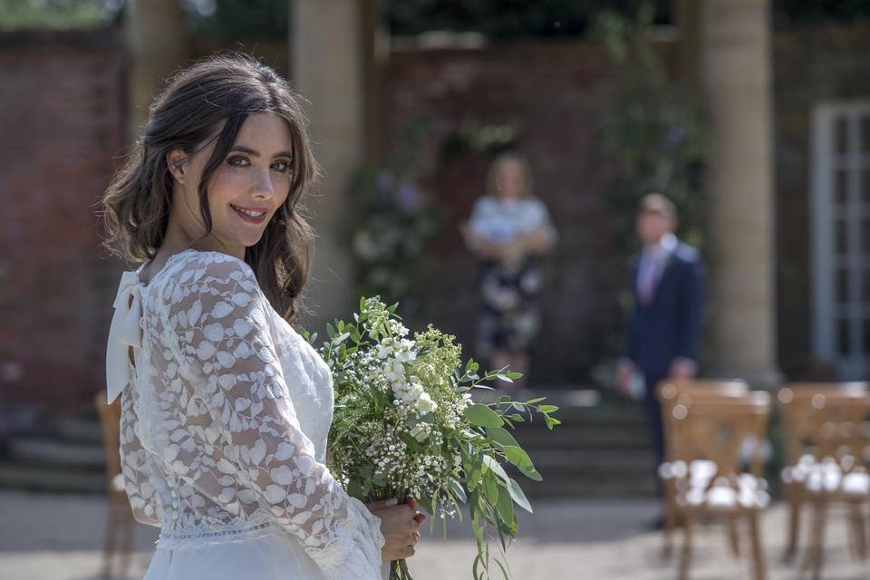 English country garden wedding