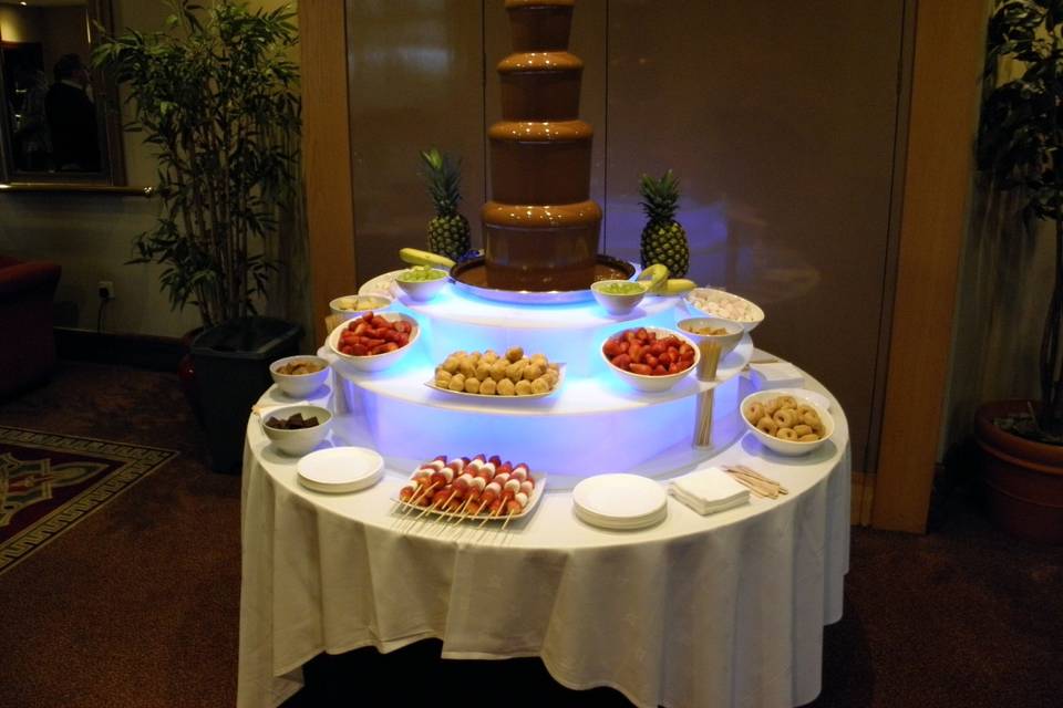 Chocolate fountain hire