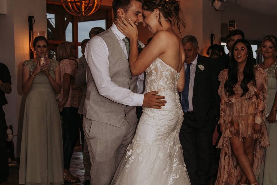 First dance of forever.