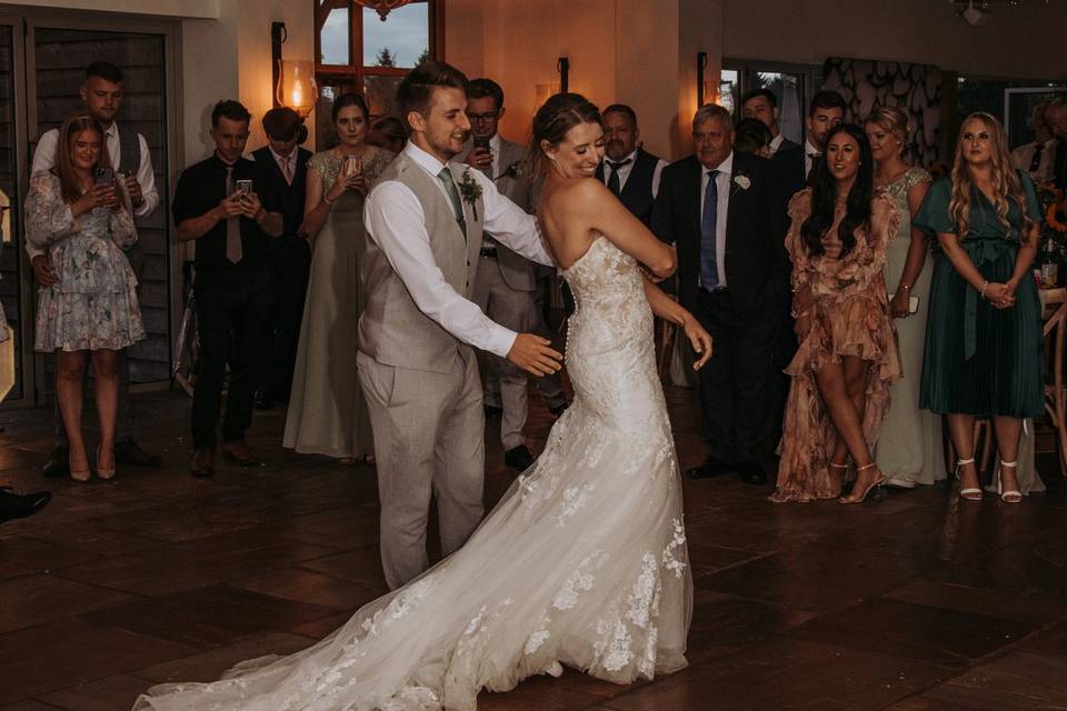 First dance of forever.