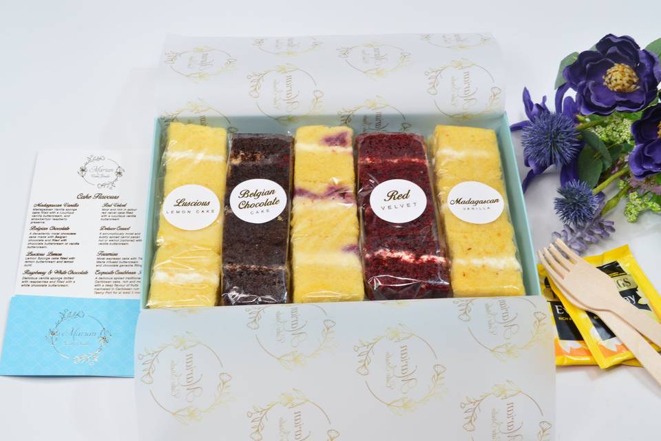 Cake tasting box - Package