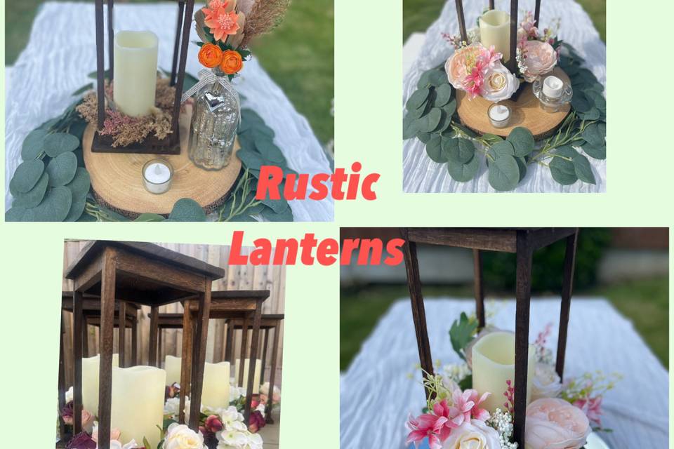 Rustic lanterns