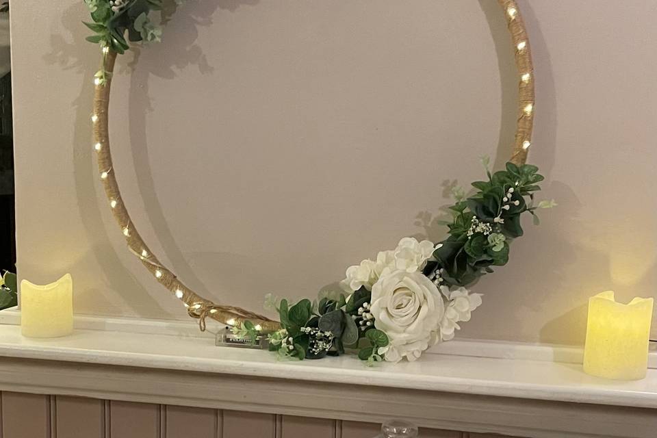 Light up hoop prop