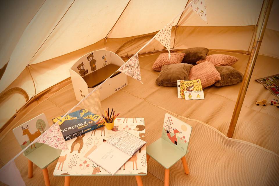 Activity bell tent