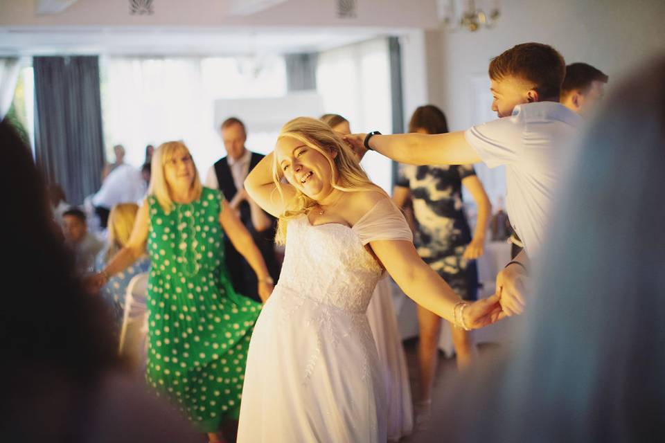 On the dancefloor