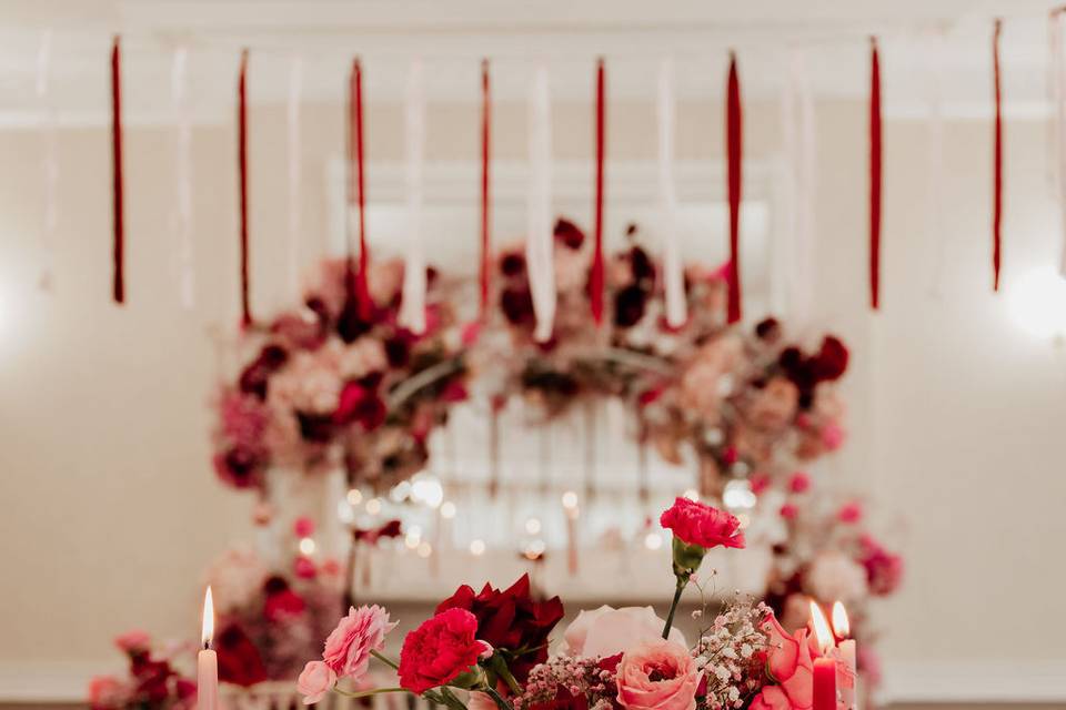 Bold Tones in the Ballroom