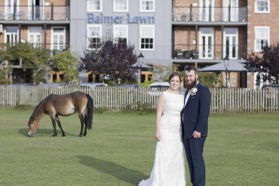 Wedding at the balmer lawn