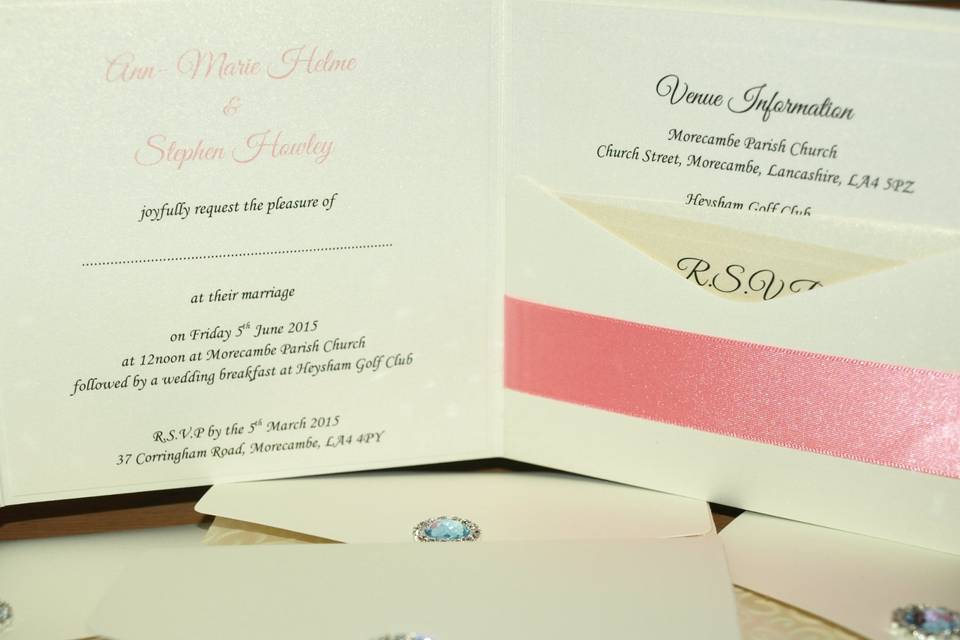Claire Louise Wedding Stationery