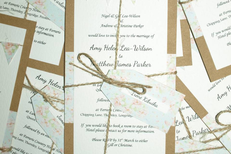 Claire Louise Wedding Stationery