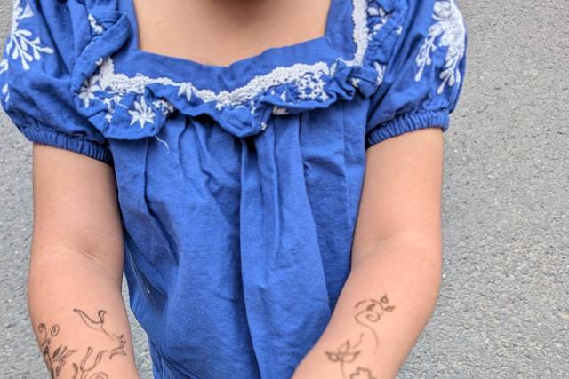 Kids Both Hand Henna