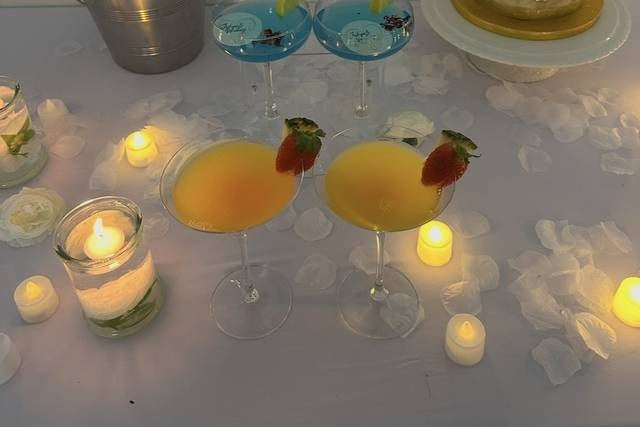 Proposal drinks display