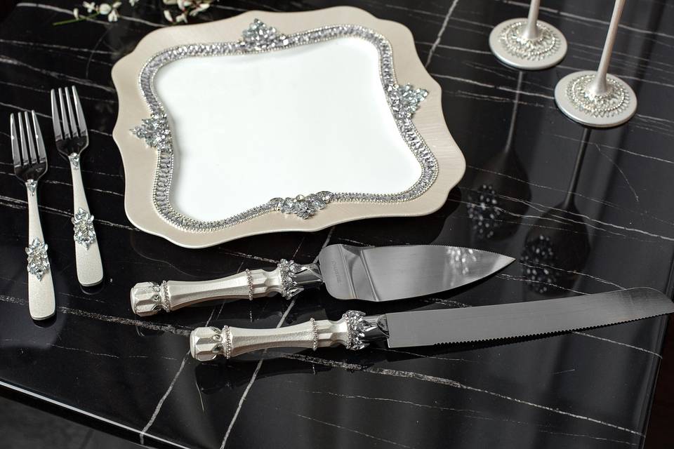 7-piece cake cutting set