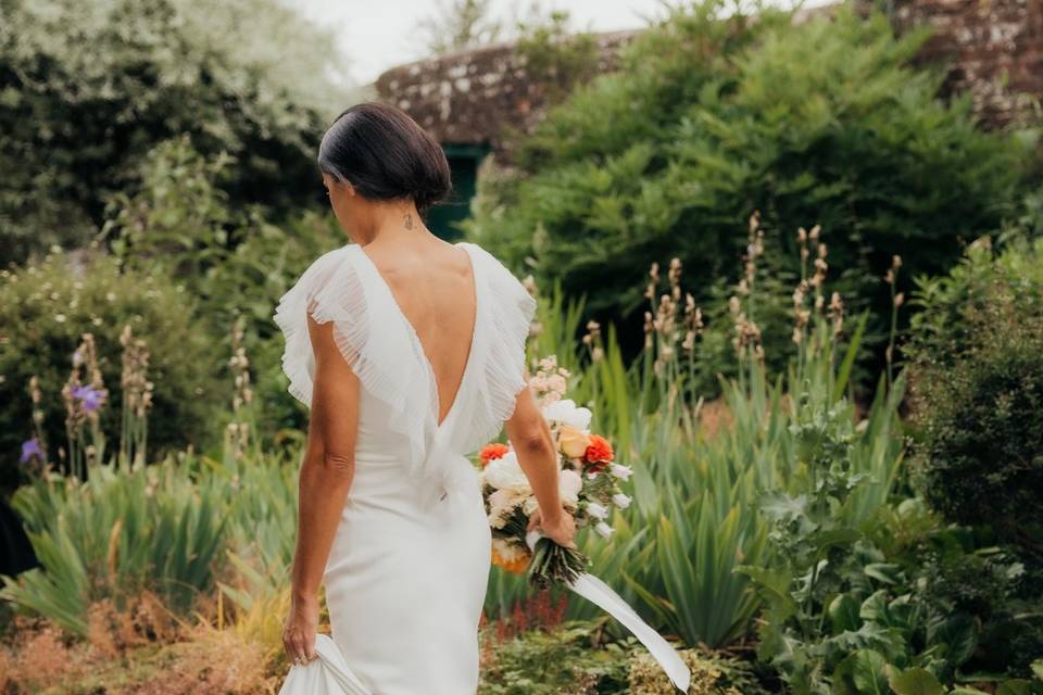 Bride at ardress house