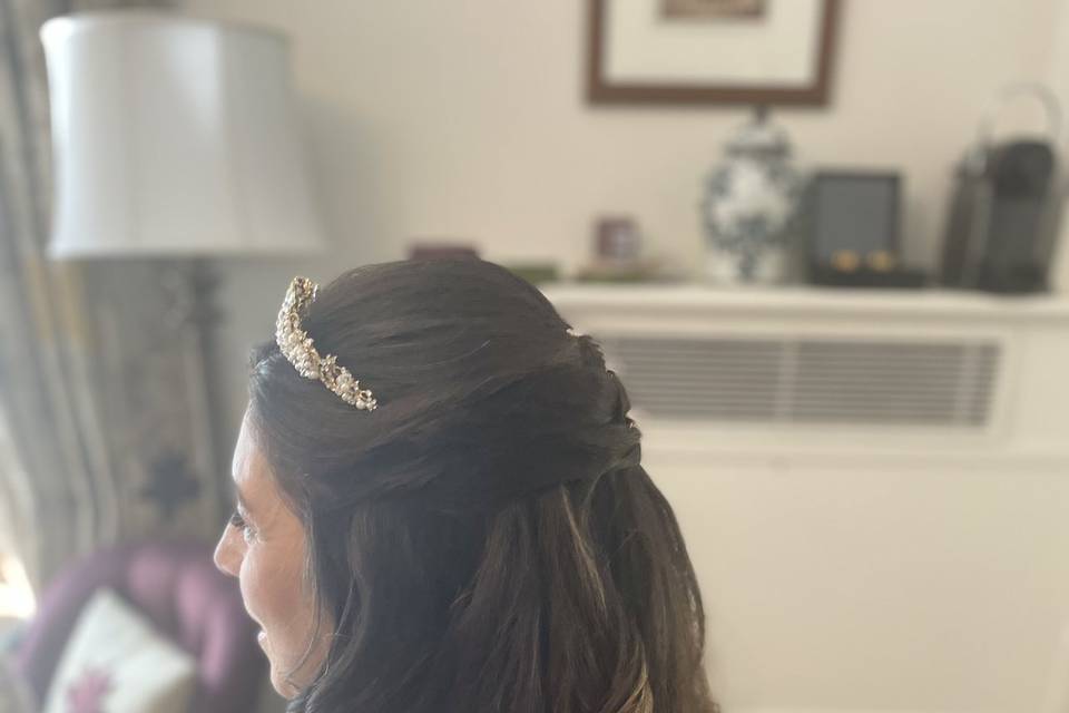 Bridal soft hair