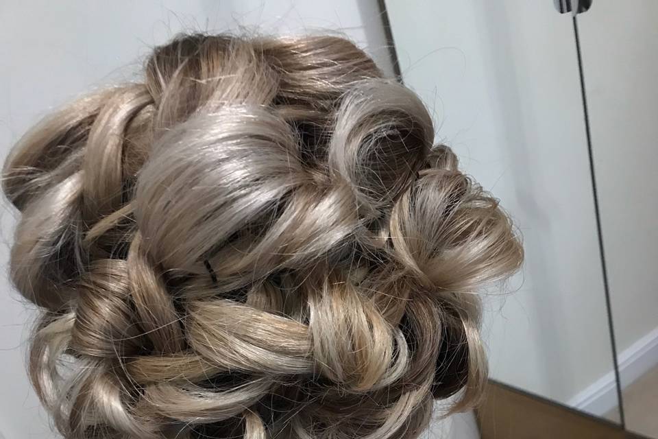 Bridal hair