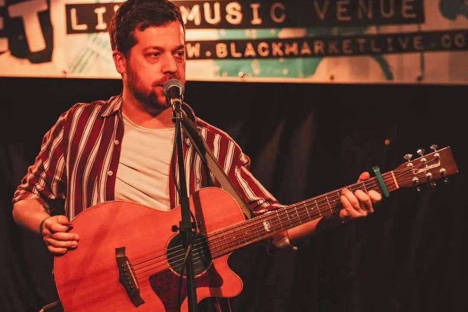 Me performing at a music festi