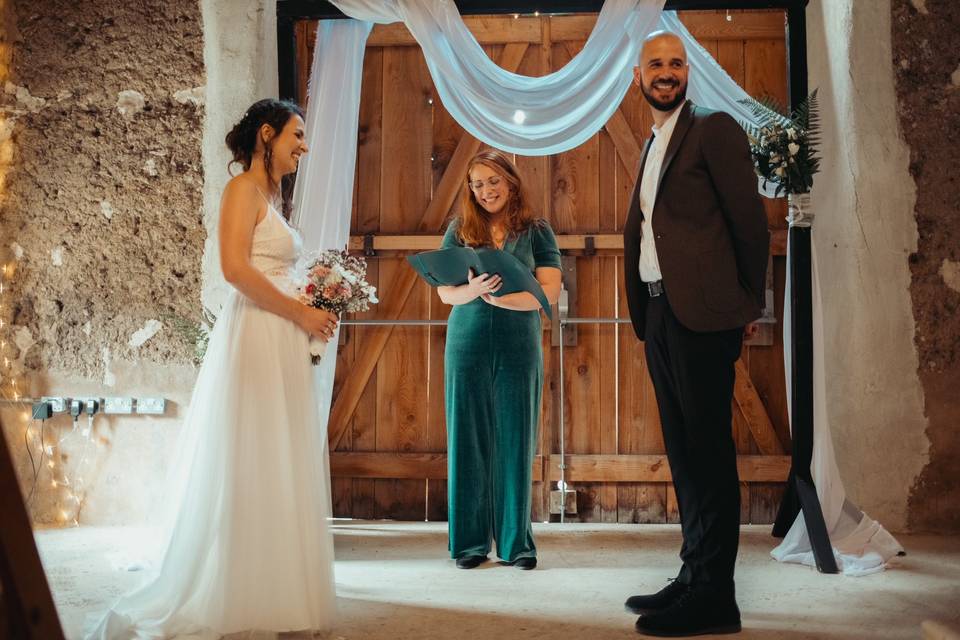 Barn wedding