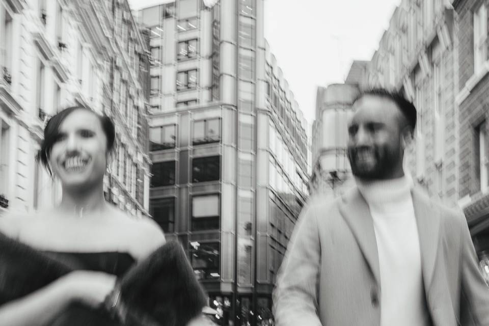 Candid Couple Moment
