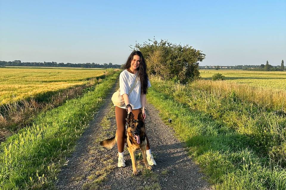 Early morning walk!