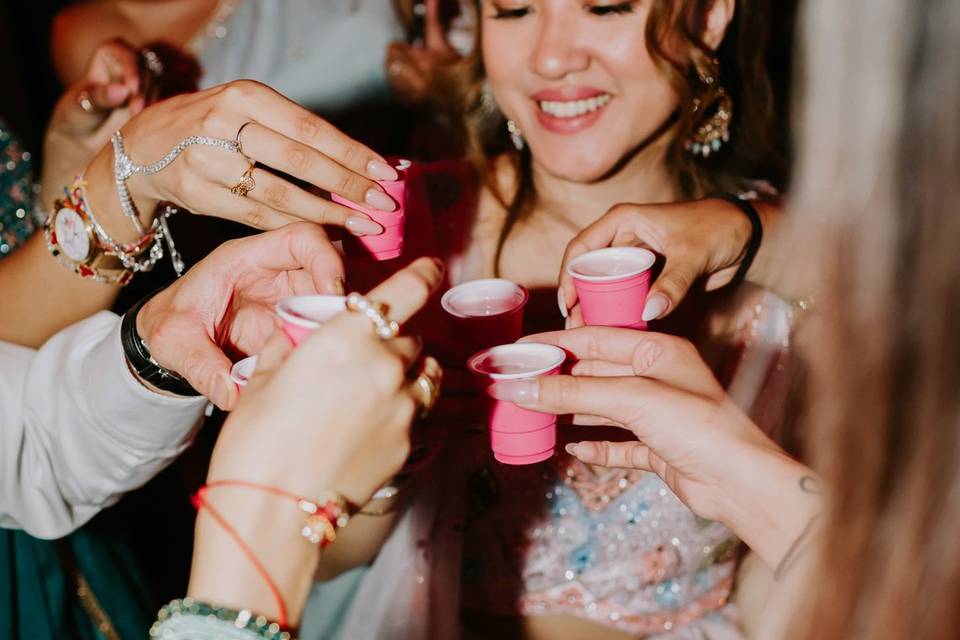 Wedding Party Cheers