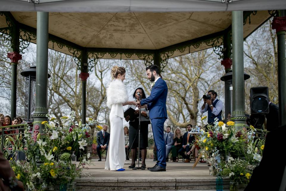 The Bandstand - Ceremony