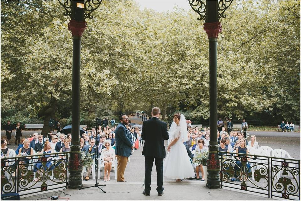 Battersea Park Wedding