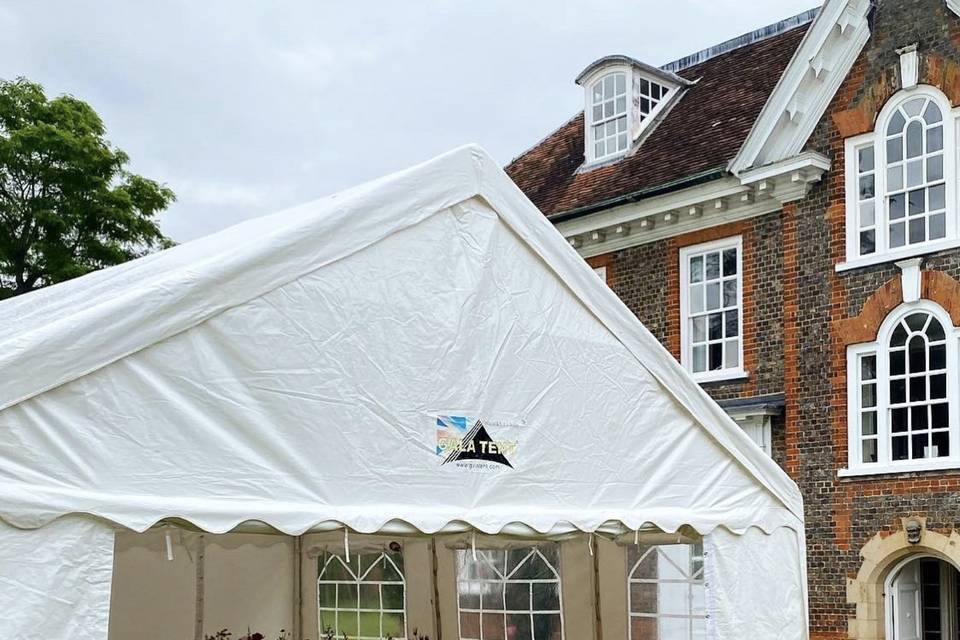 Marquee wedding