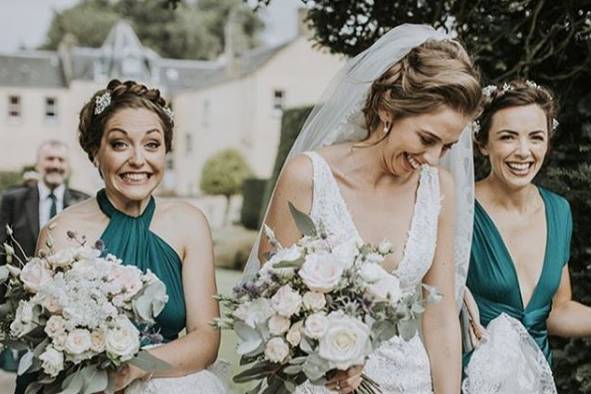 Bride + Bridesmaids