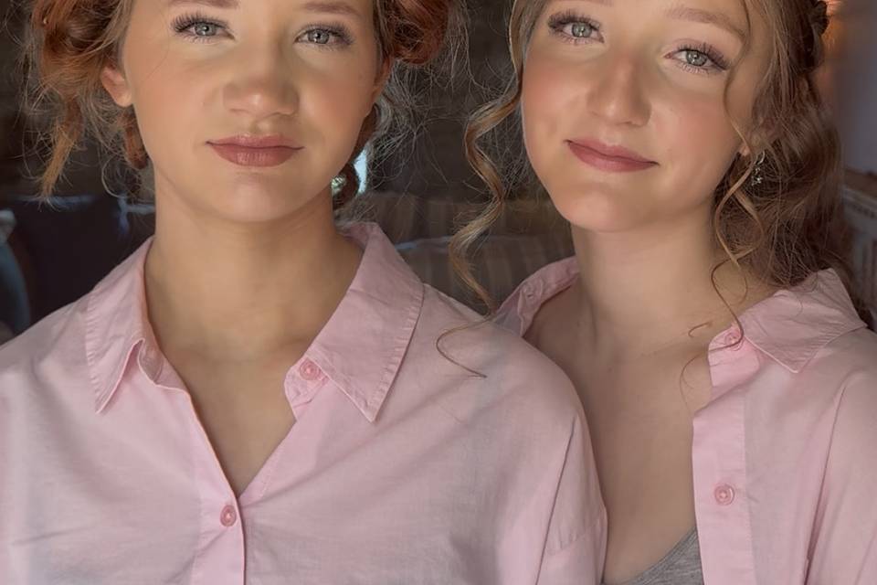 Natural bridesmaids