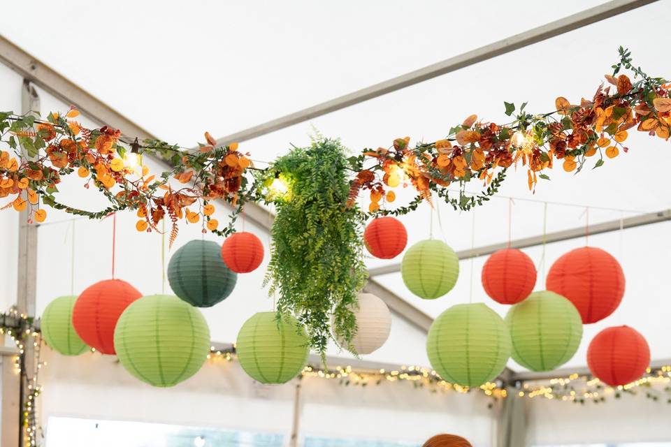 The garden room - setting up