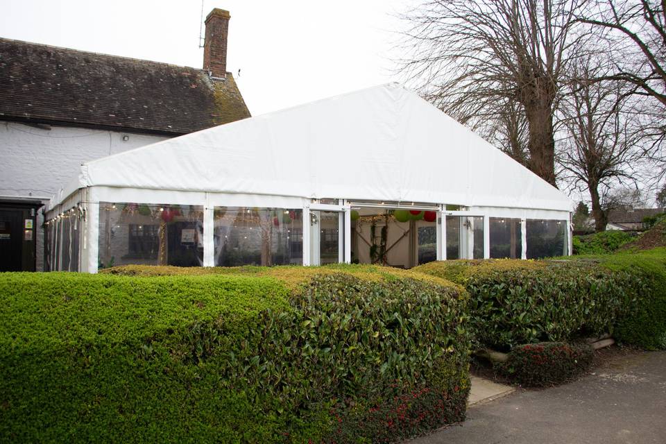 The garden room - outside