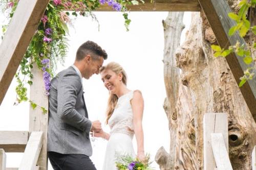 A tree house wedding