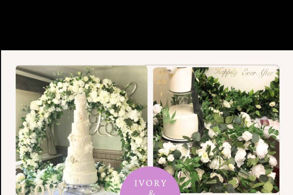 Ivory greenery range