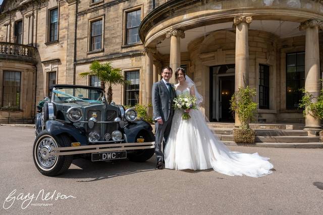 Beamish Hall Wedding Car