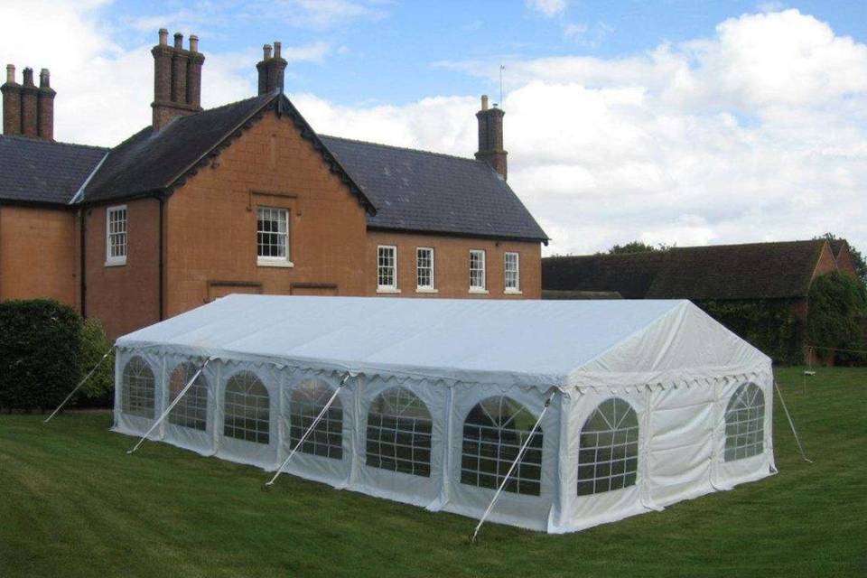 6ft x 12ft wedding marquee