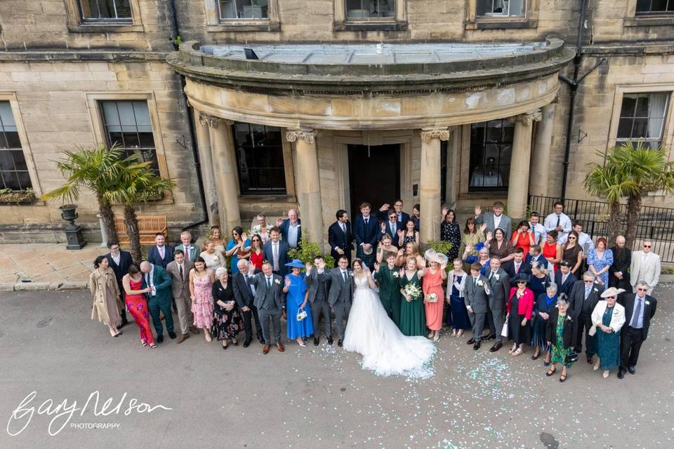 Beamish Hall Drone