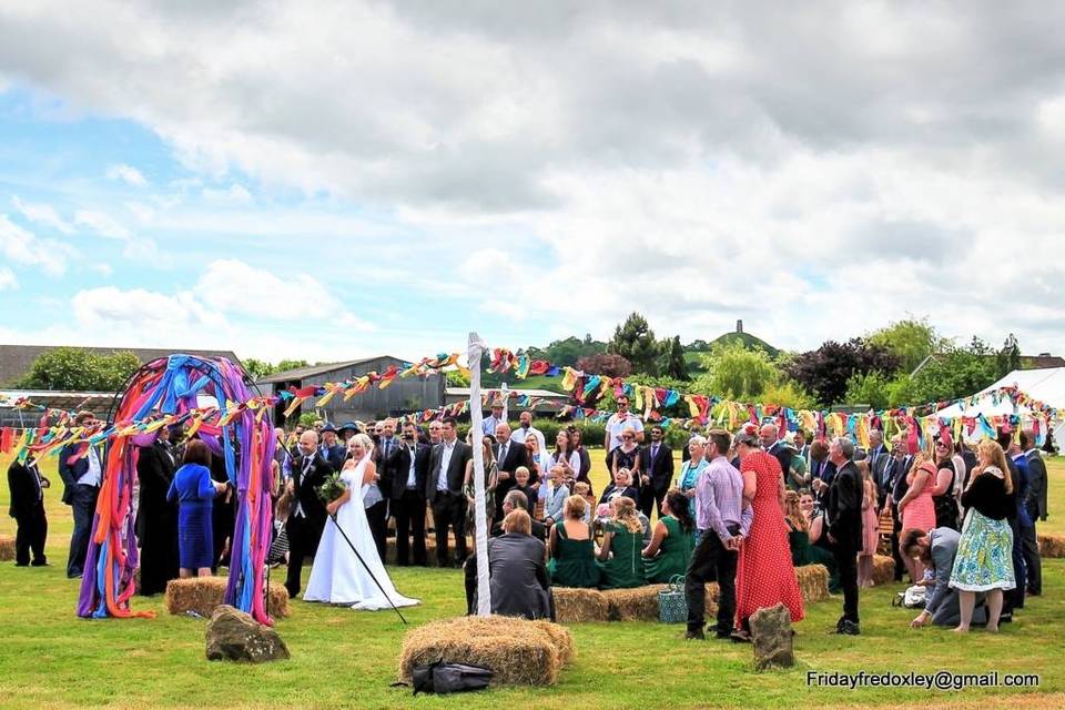 A beautiful handfasting